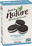 10.7 Ounce Back to Nature Double Creme Sandwich Cookies $2.79
