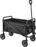 Amazon Basics Collapsible Folding Outdoor Utility Wagon $58