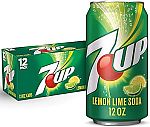 12-pack 7UP Lemon Lime Soda, 12 fl oz cans $3.92