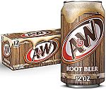 12-pack A&W Root Beer Soda 12 fl oz $3.92