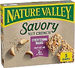 5 ct Nature Valley Savory Nut Crunch Bars $1.35