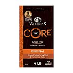4-Lb Wellness CORE Natural Grain Free Dry Dog Food $6.91