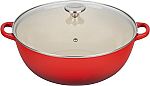 Le Creuset Enameled Cast Iron Chef's Oven with Glass Lid, 7.5 qt. $176