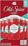 5-Pack 2.4-Oz Old Spice Pure Sport Deodorant $11