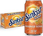 12-pack Sunkist Orange Soda, 12 Fl Oz $3.92