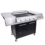 Charbroil Vibe 535 Propane Gas Grill & Griddle Combo Cabinet $593