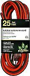 Go Green Power Inc. 16/3 25ft Outdoor Extension Cord $9