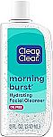 8Oz Clean & Clear Morning Burst Oil-Free Hydrating Facial Cleanser $2.85