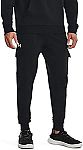 Under Armour Men's Rival Fleece Cargo Jogger $21