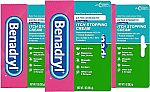 3-pack Benadryl Extra Strength Anti-Itch Topical Cream 1 oz $6.60