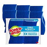 6-Count Scotch-Brite Zero Scratch Scrub Sponges $5.22