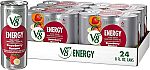24-Pack 8-Oz V8 +Energy Energy Drink $11.62