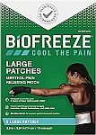 5-Ct Biofreeze Pain Relief Large Patches $5.54