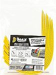 10-Pack Duck Max Strength Reusable Tie Straps (14" Yellow) $5