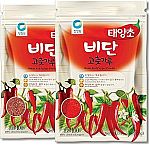 2-pack Chung Jung One Gochugaru Premium Korean Bidan Red Chili Pepper $4.78