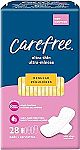 28-Ct Carefree Ultra Thin Regular Pads With Wings $2.49