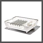 OXO PP/Stainless Steel Large Capacity Dish Rack (Open Box) $19