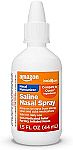 Amazon Basic Care Premium Saline Nasal Moisturizing Spray, 1.5 fl oz $2.16