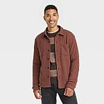 Goodfellow & Co Men's Knit Shirt Jacket (various colors) 4 for $15
