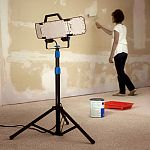 HART Multi-Directional LED 3-Head 7000 Lumen Work Light with Tripod $38