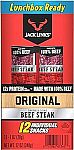 12-Pack 1-Oz Jack Links Premium Cuts Beef Steak Original Strips $11