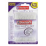 Prime Members: 275-Ct The Doctor's BrushPicks Interdental Toothpicks