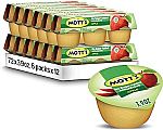 72 Count Mott's No Sugar Added Applesauce, 3.9 Oz Cups $18