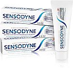 3-Ct 4Oz Sensodyne Extra Whitening Sensitive Cavity Prevention Toothpaste $10