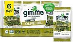6 Count gimMe Organic Roasted Seaweed Sheets 0.17oz $2.50