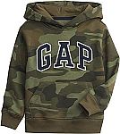 GAP Boys' Logo Hoodie Hooded Sweatshirt $11