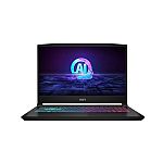 MSI Katana A15 AI 15.6" QHD 165Hz Laptop (RTX 4070, Ryzen 7 8845HS, 16GB, 1TB) $999.99