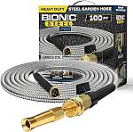 100-Ft Bionic Steel PRO Metal Garden Hose w/ Nozzle $49.98 + FS