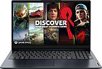 Lenovo Ideapad 1 15.6" Full HD Touch Laptop: Ryzen 5 7520U, 8GB Memory, Radeon Graphics, 256GB SSD $319.99