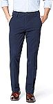 Dockers mens Slim Fit Signature Khaki Lux Cotton Stretch Pants $15.49