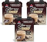 12-Count 11-oz. Atkins Iced Coffee Protein Shake $15