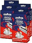 4-Pack 8.8-oz. Lavazza Crema e Gusto Ground Coffee (Espresso Dark Roast) $8.25