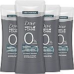 4-Count 18-Oz Dove MEN + CARE Deodorant Stick $12.37