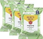 3-pack 30ct Burt's Bees Aloe Vera Face Wipes $7.87