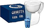 10-Cup Brita Everyday Elite Water Filter Pitcher (Large) $30.75