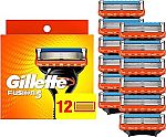 12 Count Gillette Fusion5 Razor Refills $27.99