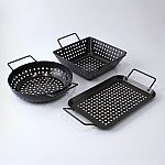 3-Piece Char-Broil Grilling Topper Set $16.09