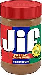10-Pack 28-Oz Jif Peanut Butter (Creamy) $32.82