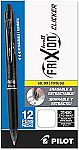 12-pk Pilot, FriXion Clicker Erasable Gel Pens 0.7 mm $8.81