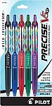 5-Pack PILOT Precise V5 RT Deco Collection Refillable & Retractable Pens (0.5 mm) $5.89