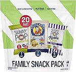 2 x 20 Count SkinnyPop Family SnackPack Variety Pack $15