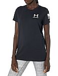 Under Armour Womens New Freedom Flag T-Shirt $4.97