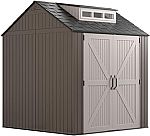 Rubbermaid Resin Outdoor Storage Shed w/ Floor (7 ft. x 7 ft.) $900