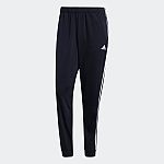 Adidas Men's Essentials Warm-Up Tapered 3-Stripes Track Pants $13 and more