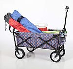 Mac Sports Durable Collapsible Folding Wagon: Americana $49.99