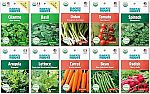 10-pack Back to the Roots 100% Organic, Non-GMO Seeds $10